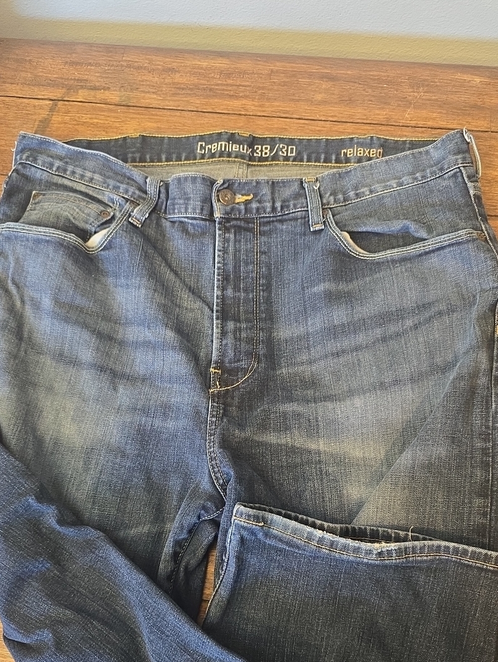 Daniel Cremieux Relaxed Men's Denim Jeans in Blue